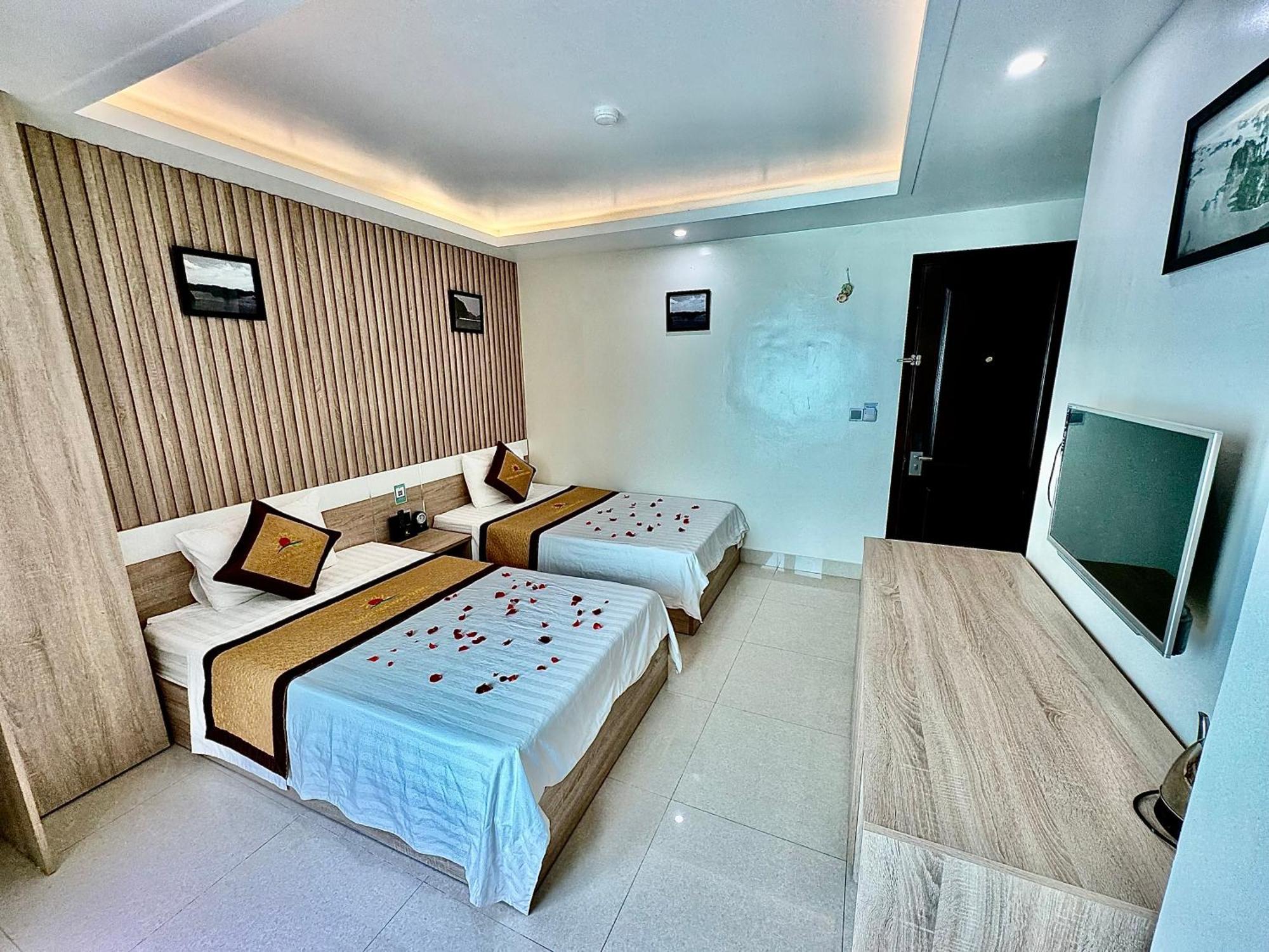 Sunflower Catba Hotel Dong Khe Sau Bagian luar foto